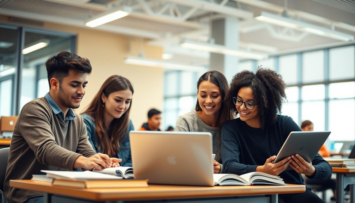 University campus and scholarly environment in Berlin