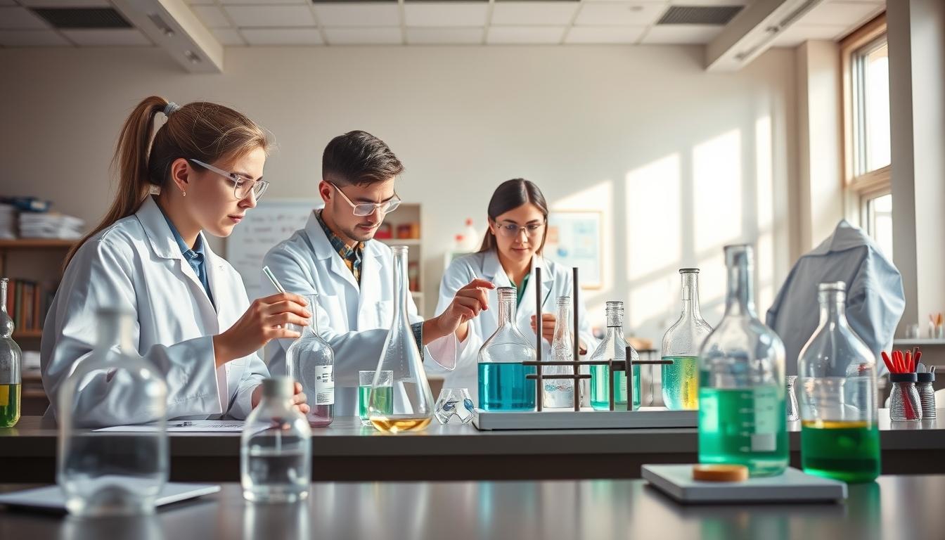 Students collaborating in study space